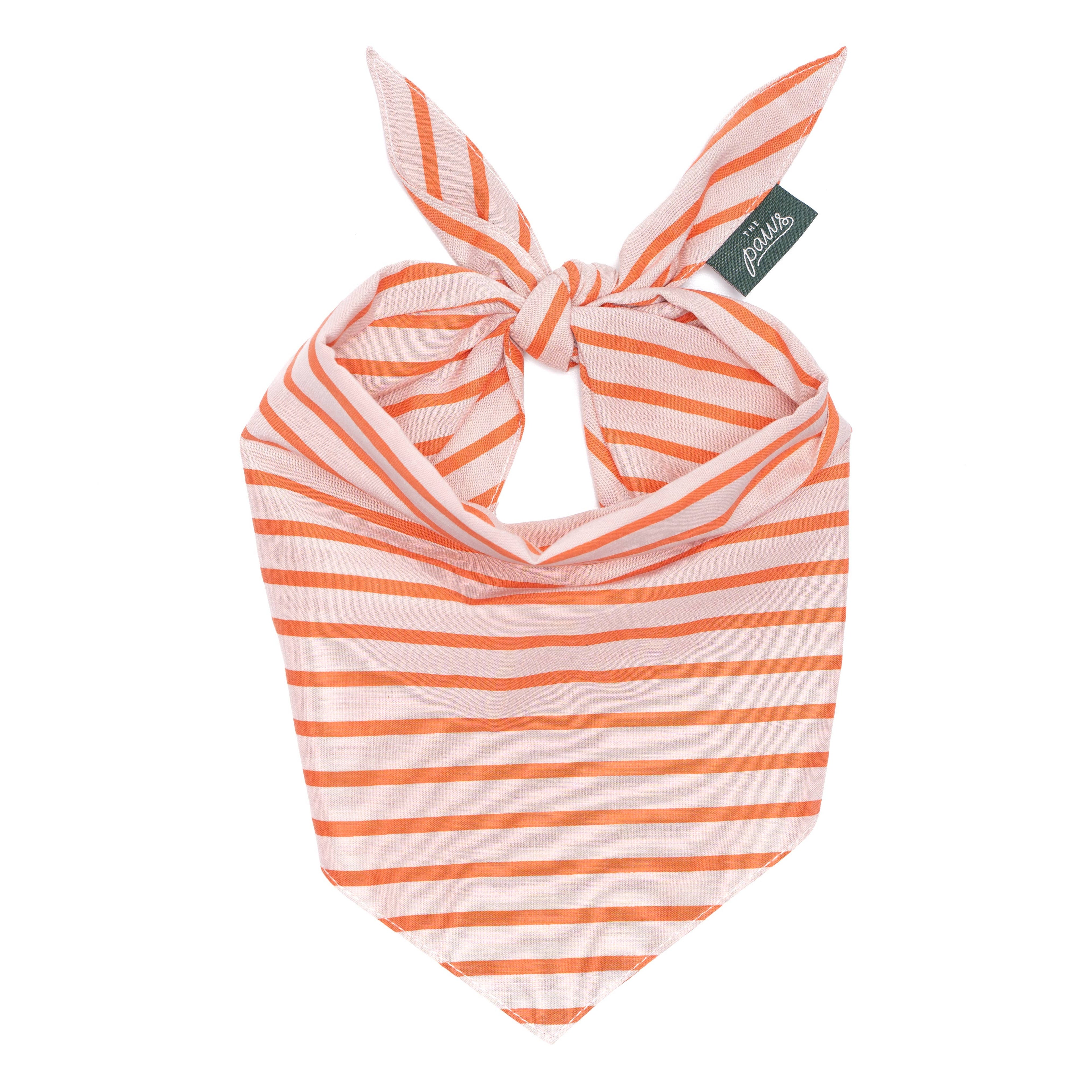 Bandana - roze gestreepte bandana